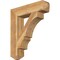 Ekena Millwork Balboa Craftsman Rough Sawn Bracket, Western Red Cedar, 6"W x 28"D x 32"H BKT06X28X32BOA04RWR - alternate 1